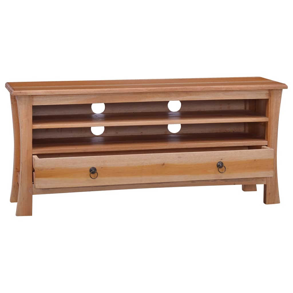 vidaXL TV Stand TV Unit Sideboard TV Console Media Unit Solid Mahogany Wood